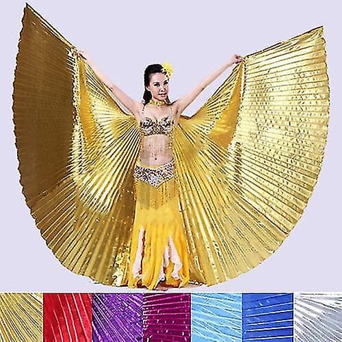 Fianao Kvinder Mode Egyptisk Egypten Mavedans Professionel Kostume Isis Vinge Silver