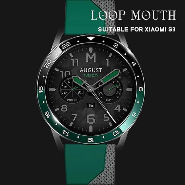 Xiaomi Watch S4 S3 -kelloon metallinen kellonkehys, älykellotarvike Two Timer