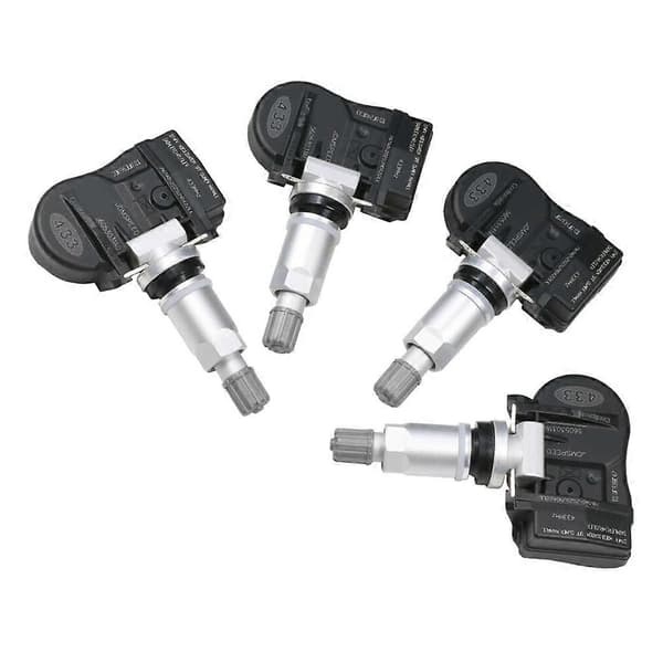 4 STK TPMS Dæktryksovervågningssensor 56053031AD til Chrysler 300 29 Plastic + Metal