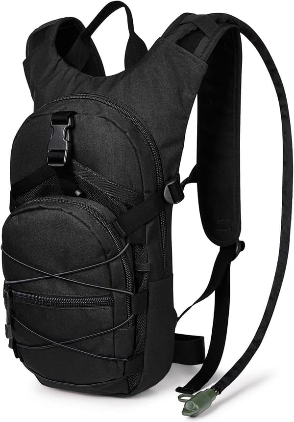 Hydration Backpack Tactical Backpack with 3L Hydration Bladder for Hiking, Cycling, Running, Walking and Climbing
