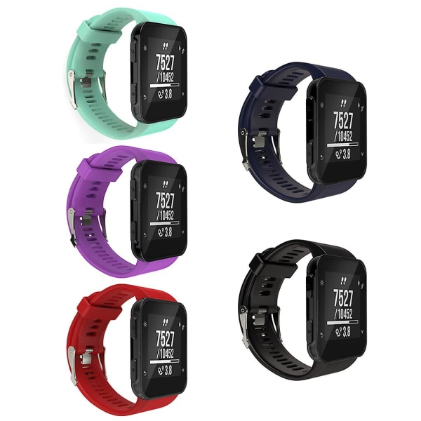 Silikonreim for Garmin Forerunner 35 Sports GPS-klokke Red