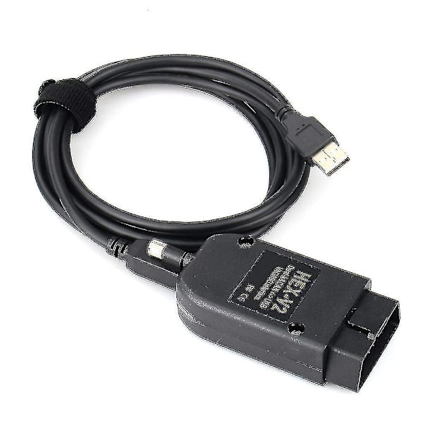 Vag Com 22.3.1 Obd2 Scanner Hex V2 Vagcom Autodiagnostiskt Verktyg Obd Usb Wi. Hex V2 Vag Usb V22.9 V22 D DE German