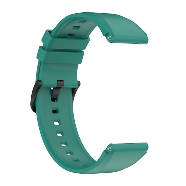 For Xiaomi Mi Watch S1 Silikonrem Belte Vanntett, pustende, mykt armbånd Pine green
