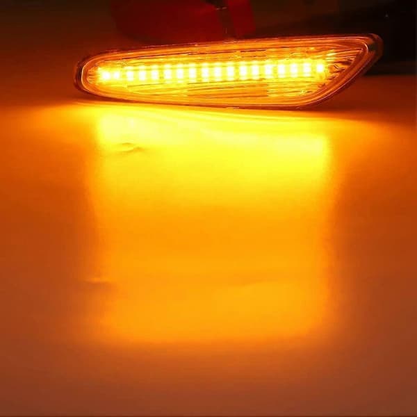 12V 5W Bil LED Sidebrems Indikasjonslampe for E82 E88 E60 E61 E90 E91 E92 E93 (Gjennomsiktig)