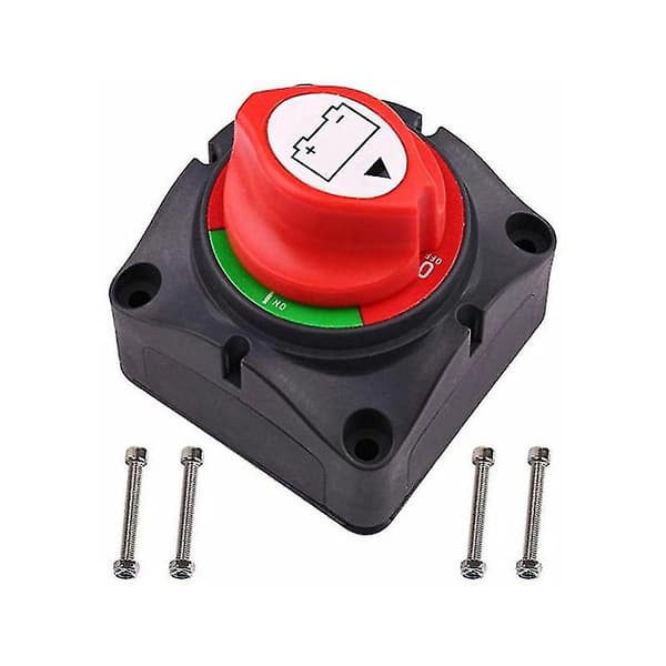 Battery switch, waterproof battery switch, battery switch for car, boat, vehicle