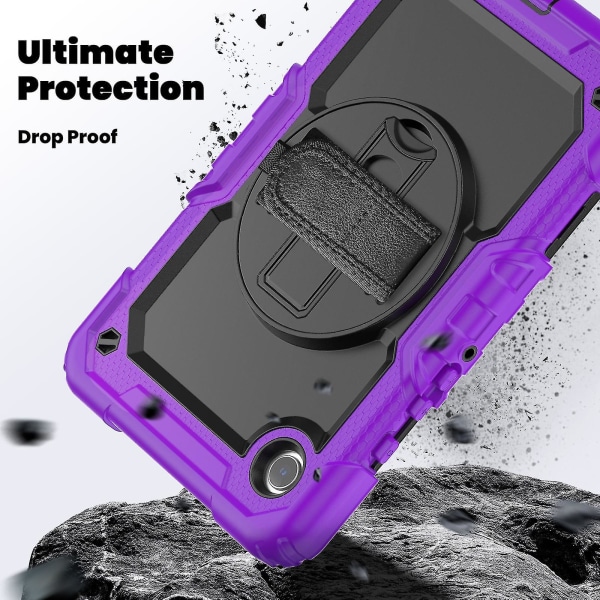 Case on yhteensopiva Samsung Galaxy Tab A9:n kanssa Purple