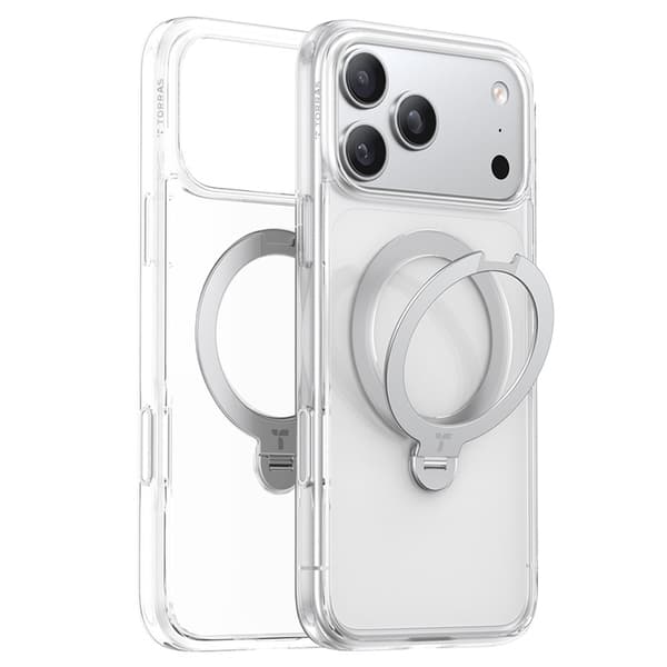 TORRAS iPhone 17 Pro Mobilskal MagSafe Rotating Kickstand 95