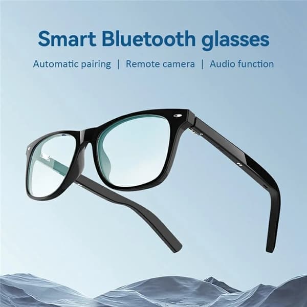Anti-blålys smarte briller Bluetooth G05-C - Svart 90