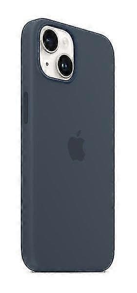 Silikon telefondeksel kompatibelt med iPhone 14 Storm Blue