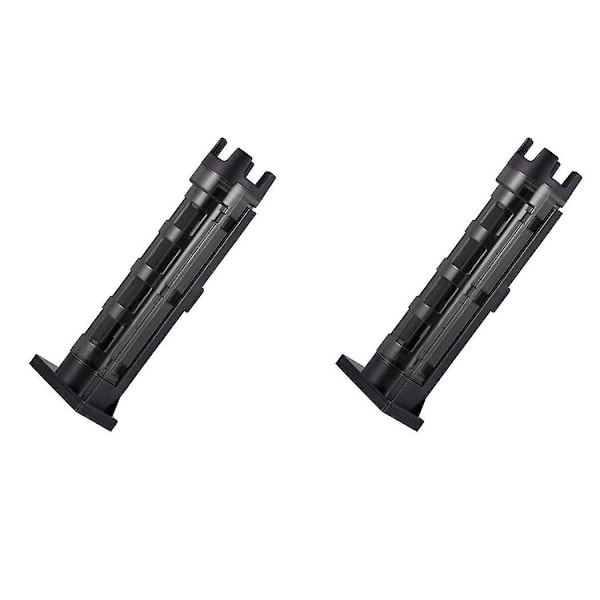 2x Fiske Stang Holder Flåte Fiske Tønne Tilbehør Vertikal Innstikks Enhet For Meiho Boks Fishi