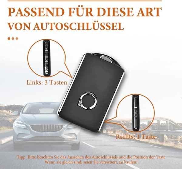 PC Etui (Hvid) Cover til Volvo S90