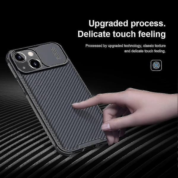 Nillkin Camshield-deksel for iPhone 13 Blue