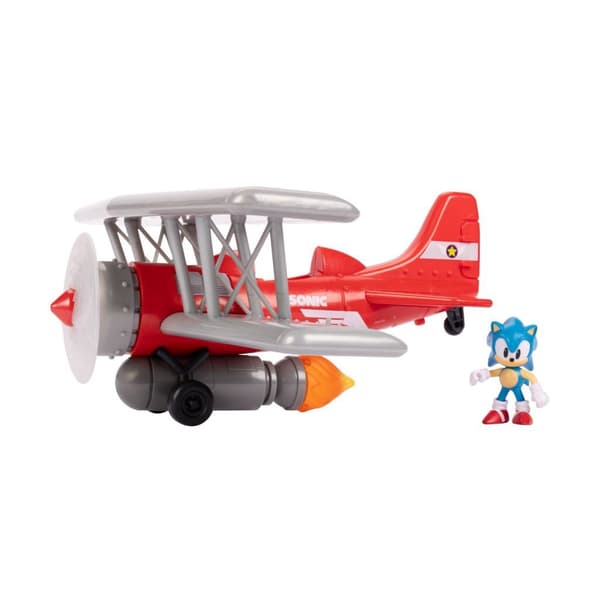 Sonic Tornado Biplan Lekesett med Lys og Lyd 960