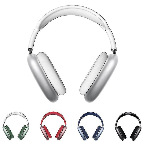 P9max Bluetooth Headset Headset Trådlöst För Apple Air Mas Bluetooth Headset-röd