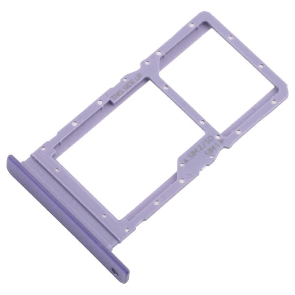For Nokia G42 Original SIM + Micro SD-kortskuff Purple
