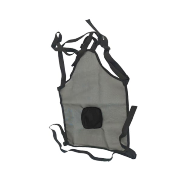 Förkläde för getavel med slitstarkt meshtyg Grey Black