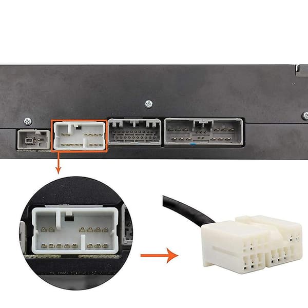 Bil Mp3 Audio Interface Aux Usb Adapter Cd-skifter Til Accord 2003 2004 2005 2006 2007 2008 2009 20