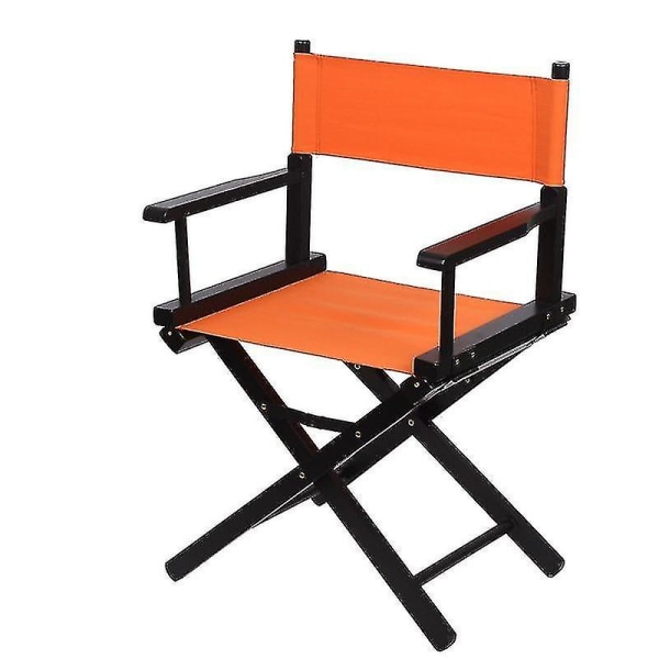 Bamboo Directors Chair Erstatning Canvas Cloth Covers Orange