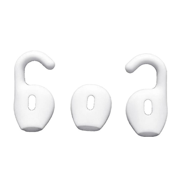 Öronproppar för Jabra Talk 45/Stealth - Silikonkuddar, Öronproppar, Örontoppar White