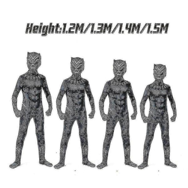 Børns Black Panther Kostume 110cm