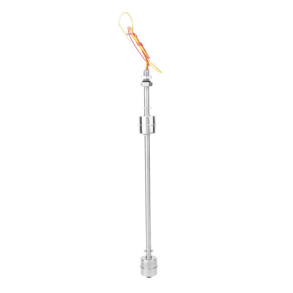 Stor Størrelse Rustfrit Stål Dobbelt Flydekugle Væskeniveausensor til Tank DC0-110V (Flyder 300mm)