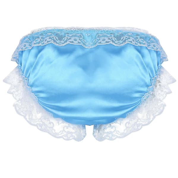 Miesten avoin stringit Blue XL
