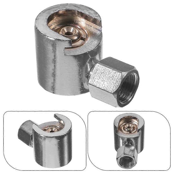 2 stk. knaphoved fedtkoblingssæt metal fedtdysefitting udskiftning knaphovedfittings til smøring