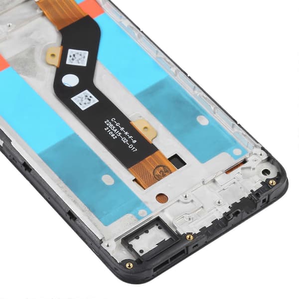 OEM LCD-skjerm for Tecno Camon 17 Digitizer komplett montering med ramme for Tecno Camon17