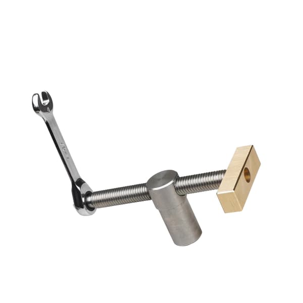 1/2/3/5 Bench Clamp Compact Drill Stand Bench Vise for Jewelry Silver Silver 2PCS