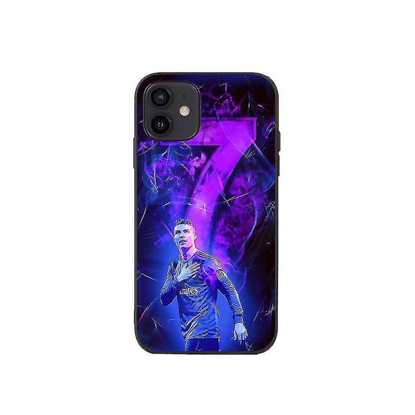 Cristiano Ronaldo VM-Messi Passande iPhone 13promax Apple 14 Telefonfodral C iPhone12mini
