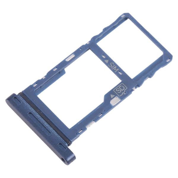 För Nokia T20 KOMPATIBEL SIM-kortshållare + Micro SD-kortshållare (blå) Blue