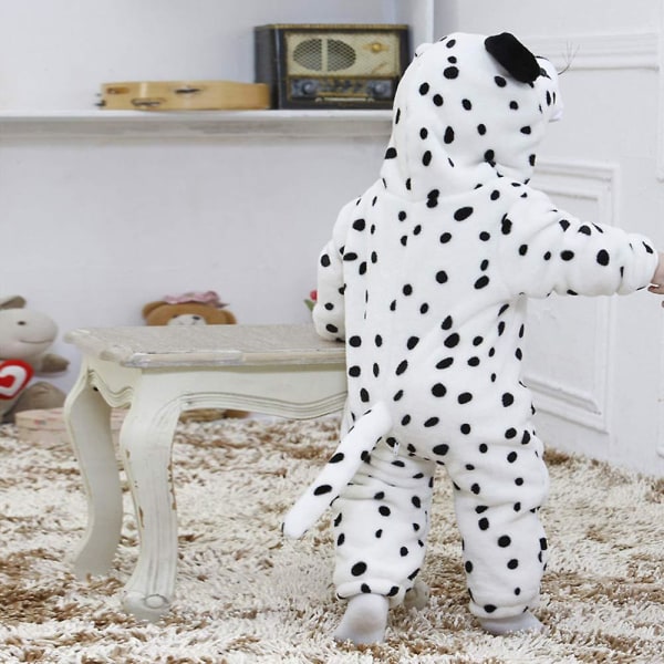 Reedca Vauvan Dinosauruksen Puku Lapsille Ihastuttava Huppari Onesie Eläinpuku Halloween Snow leopard 6-12 Months