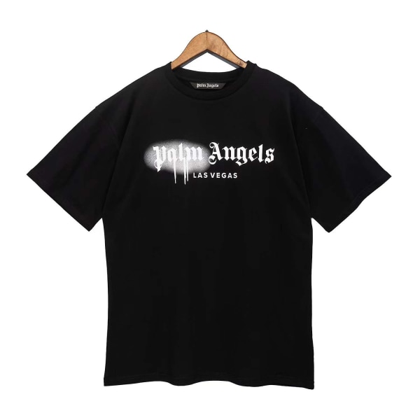 Palm Angels 22ss Print Miehet Naiset Unisex Lovers Mallit Muoti Casual lyhythihainen puuvilla style 6 M