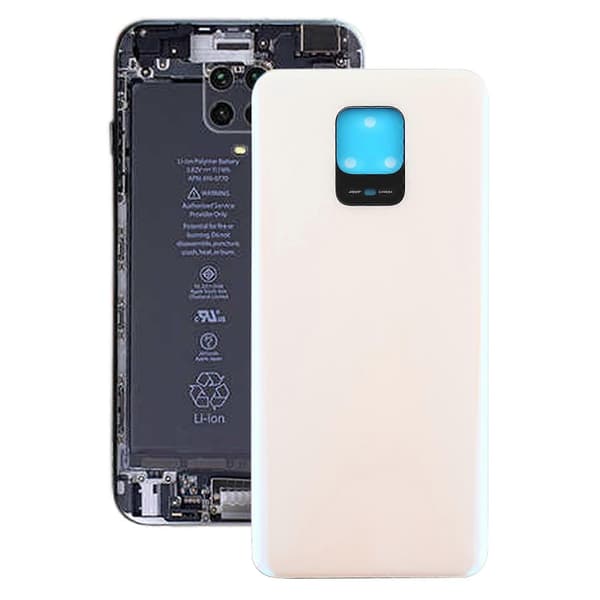 KOMPATIBELt Batteribagcover til Xiaomi Redmi Note 9S / Redmi Note 9 Pro Max / Note 10 Lite Gold