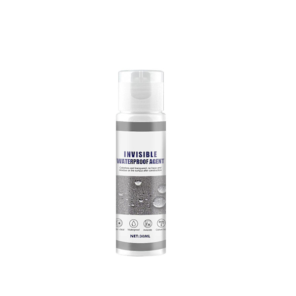 Tätningslim Superstark Bindning Vattentät Spray För Badrums Kakel Vattentät Beläggning För Ytterväggar Och Tak 100ml Without brush 30ml