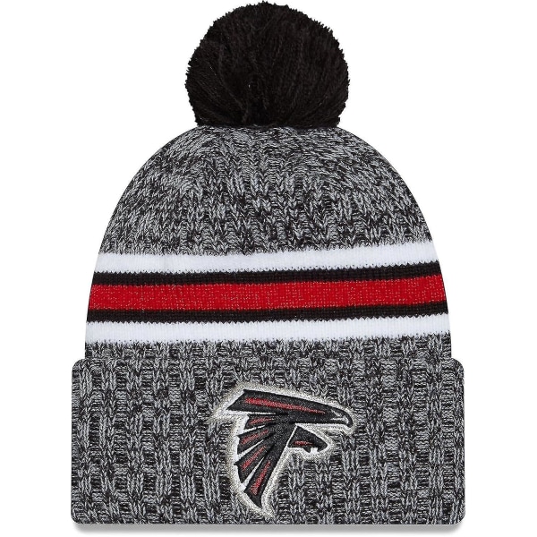 Nfl Sideline Sport Stickad Hatt American Football 2023/2024 Vintermössa Med Pom Pom One Size Alla lag SportKnit Buccaneer-Red31893