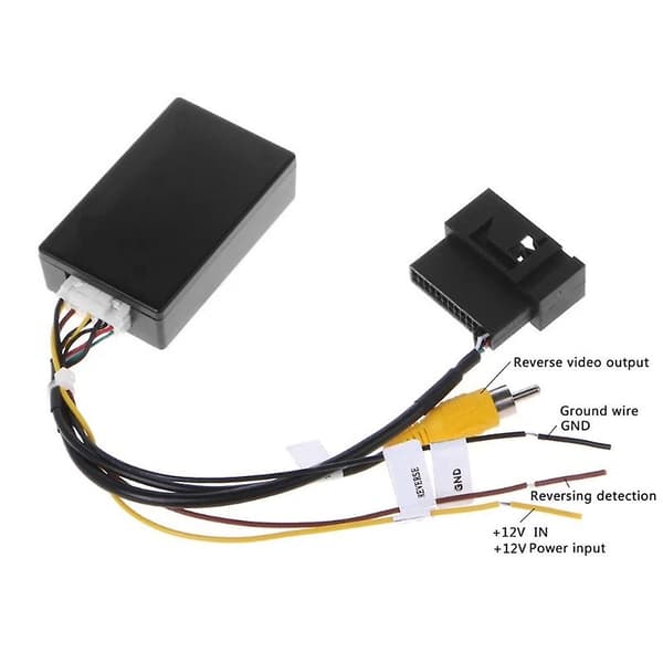 RGB til (rca) Av Cvbs Signal Konverter Dekoder Boks Adapter Til Bakkamera Golf 6 Cc