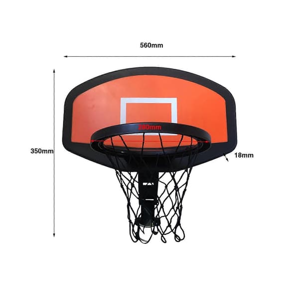 Trampolin Basketkorg Basketmål Trampolintillbehör Trampolin