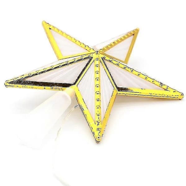 Christmas Tree Star Topper Plastic LED Lamp USB Powered