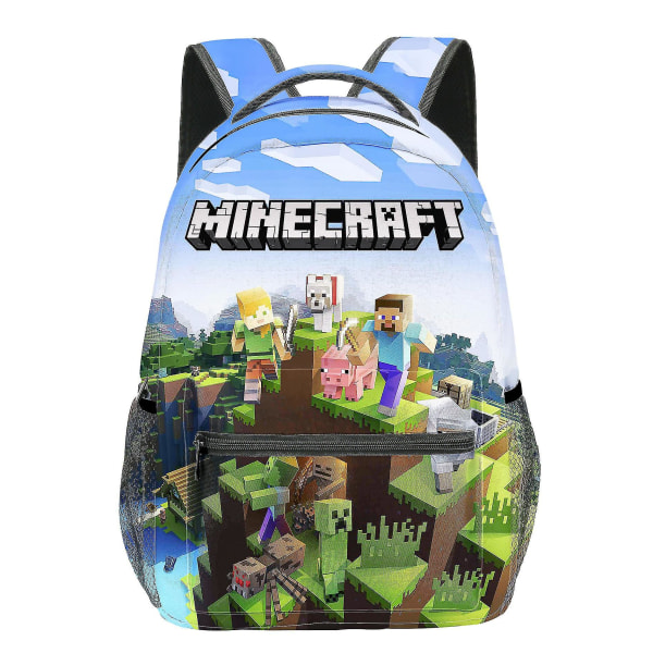 Minecraft Primary and Secondary School Elevers Skoletasker Børne Rygsække Rygsække til folkeskoleelever 5
