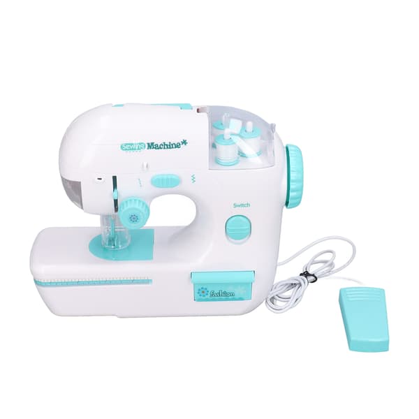 Electric Toy Sewing Machine for Children Over 3 Years Improves Creativity Practical Skills Compact Design