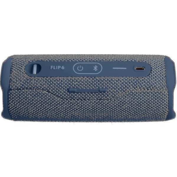 Flip 6 - Bærbar Bluetooth-højttaler, kraftfuld stemme og dyb bas, Ipx7 vandtæt, 12 timers afspilningstid, Partyboost er velegnet til flere hastigheder Blue