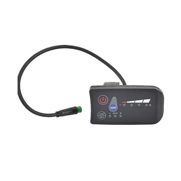 Elektrisk Cykel Display JN Controller Panel S810 LED Display Vandtæt Elcykel Ebike Tilbehør Black