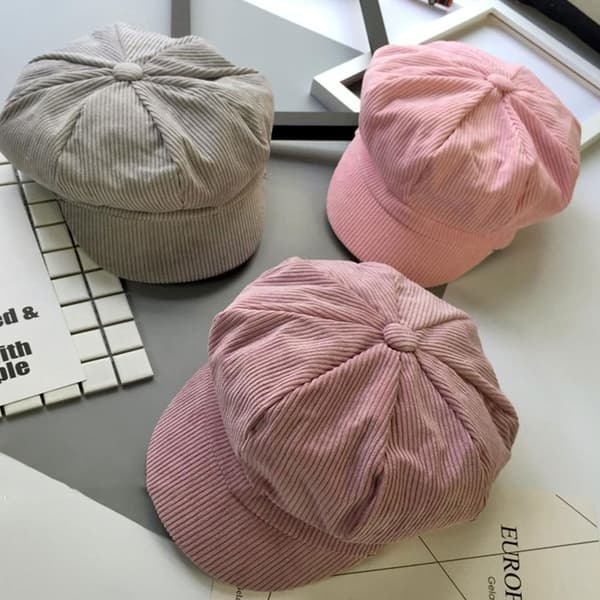 Caps med brem for menn, bred anvendelse, pustende og grey