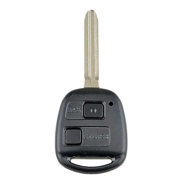 Bil Smart Fjernbetjening Nøgle 2 Knapper 4c Chip Bil Nøgle Fob Passer Til Corolla 2001-2007 304mhz