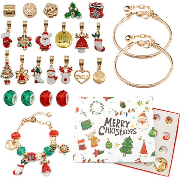 2023 Merry Christmas Calendar Bracelet Kit