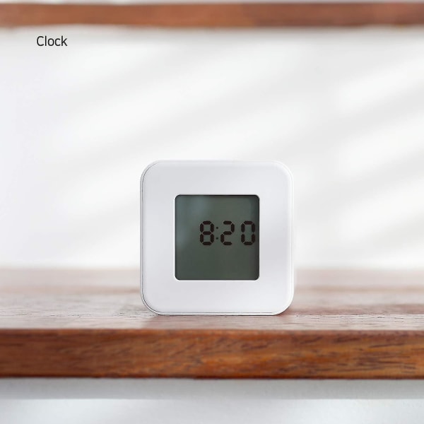 Mooas Multi Cube Timer/roterende Timer, Enkel Betjening, Ur & Timer (hvid) Mint Green