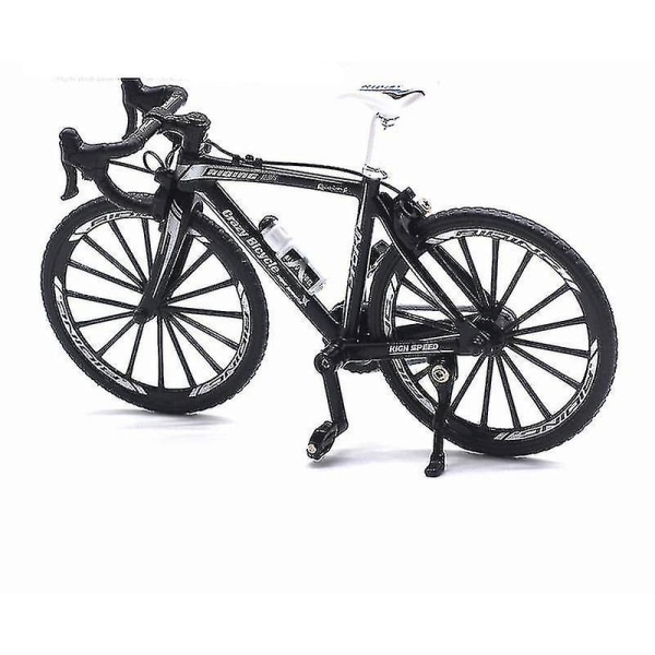 Racing Cycle- Cross Mountain Bike, Metal Model Cykel Black