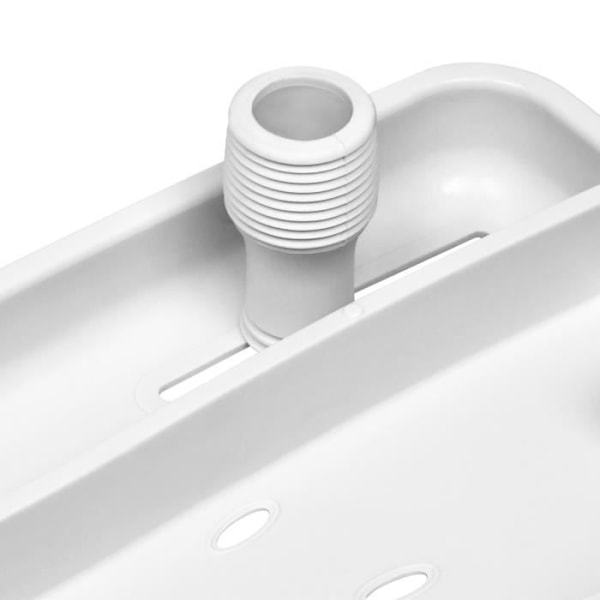 YRHOME Badekarssæde 70 cm Sæde til badekar Max 150kg sort