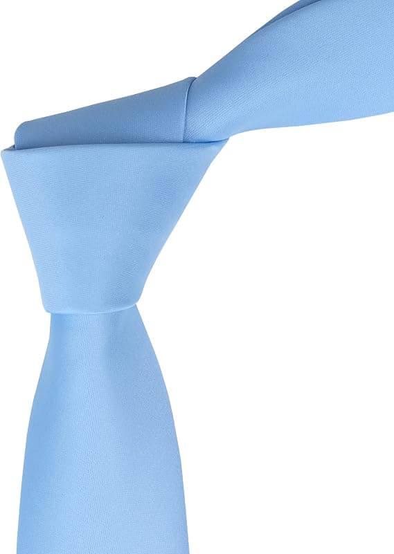 Slips for menn og kvinner Ensfarget Slank slips for menn 6 cm